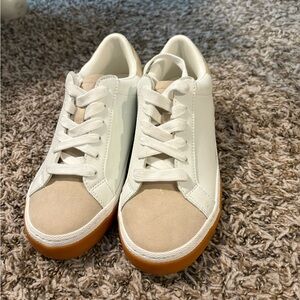 Women's Cream Sneakers